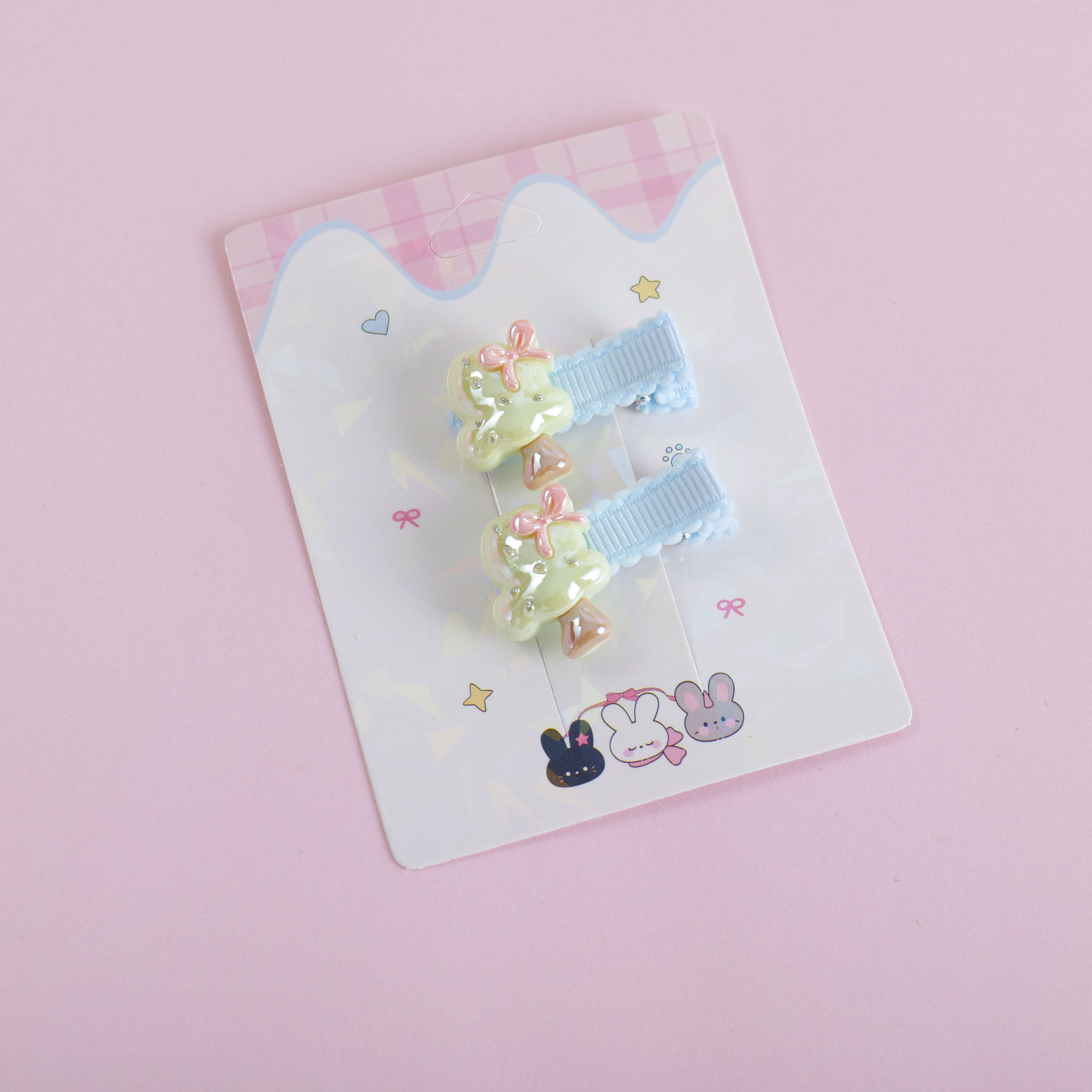Cartoon Bunny Alligator Clip
