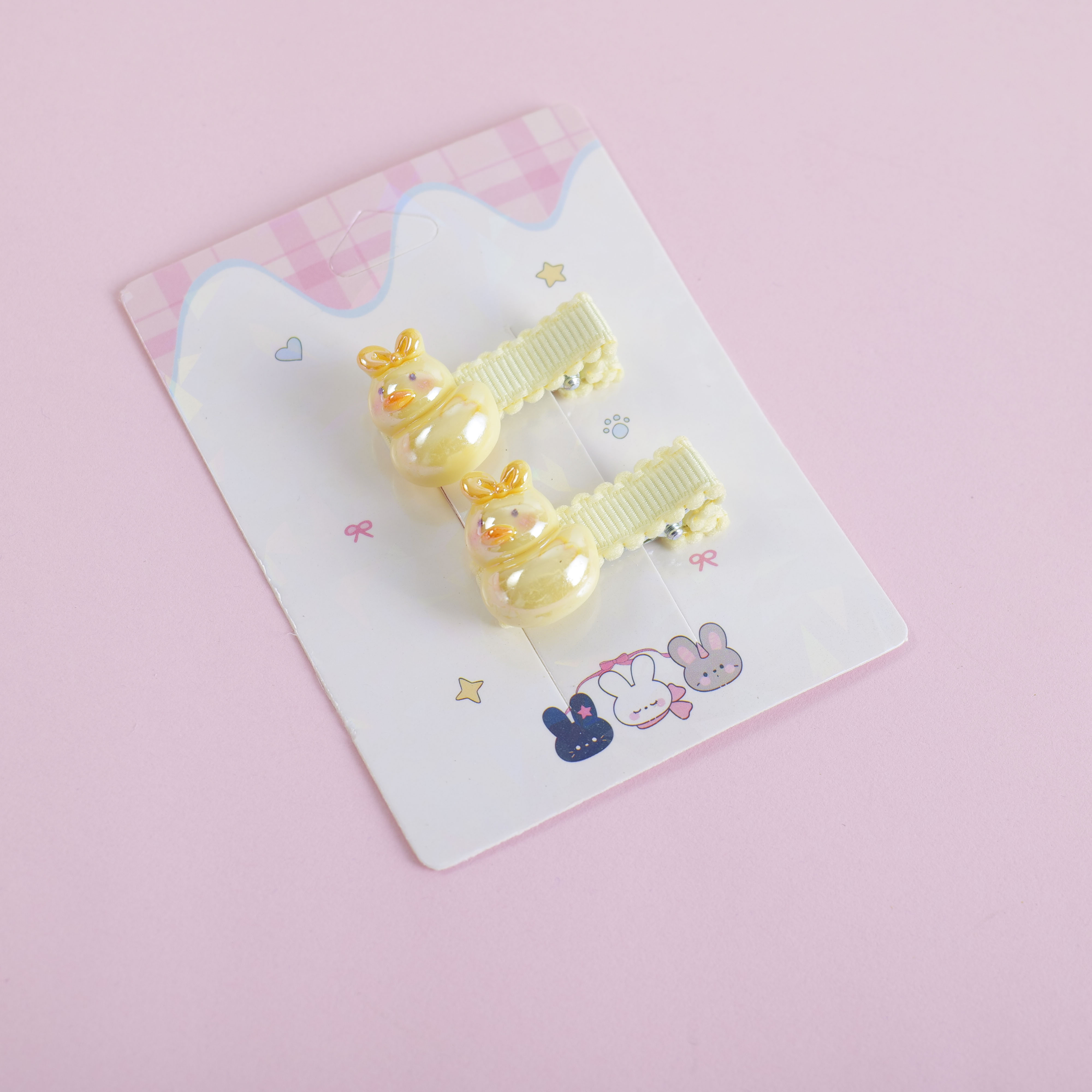 Cartoon Bunny Alligator Clip