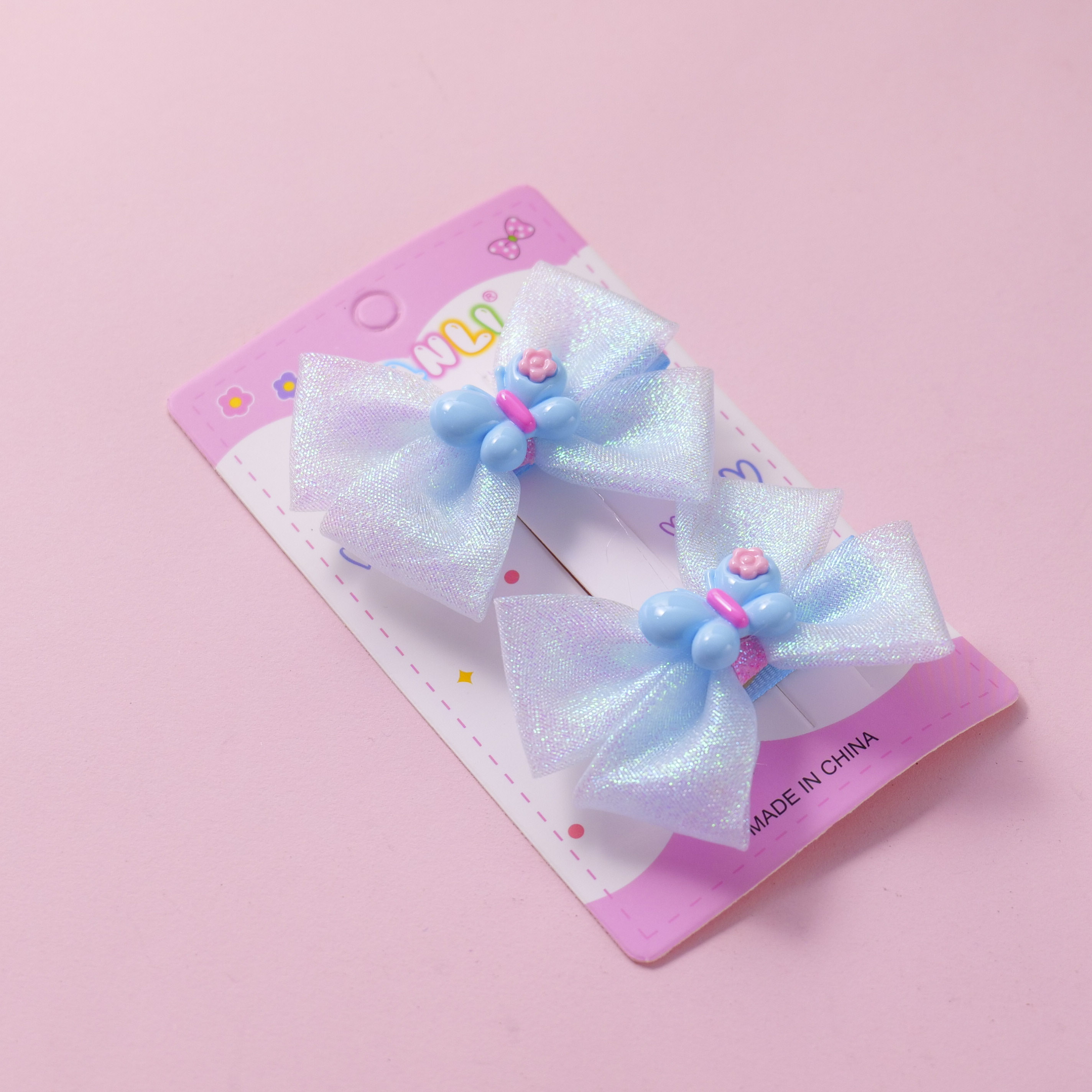 Butterfly Pearlescent Hair Clips 2pcs