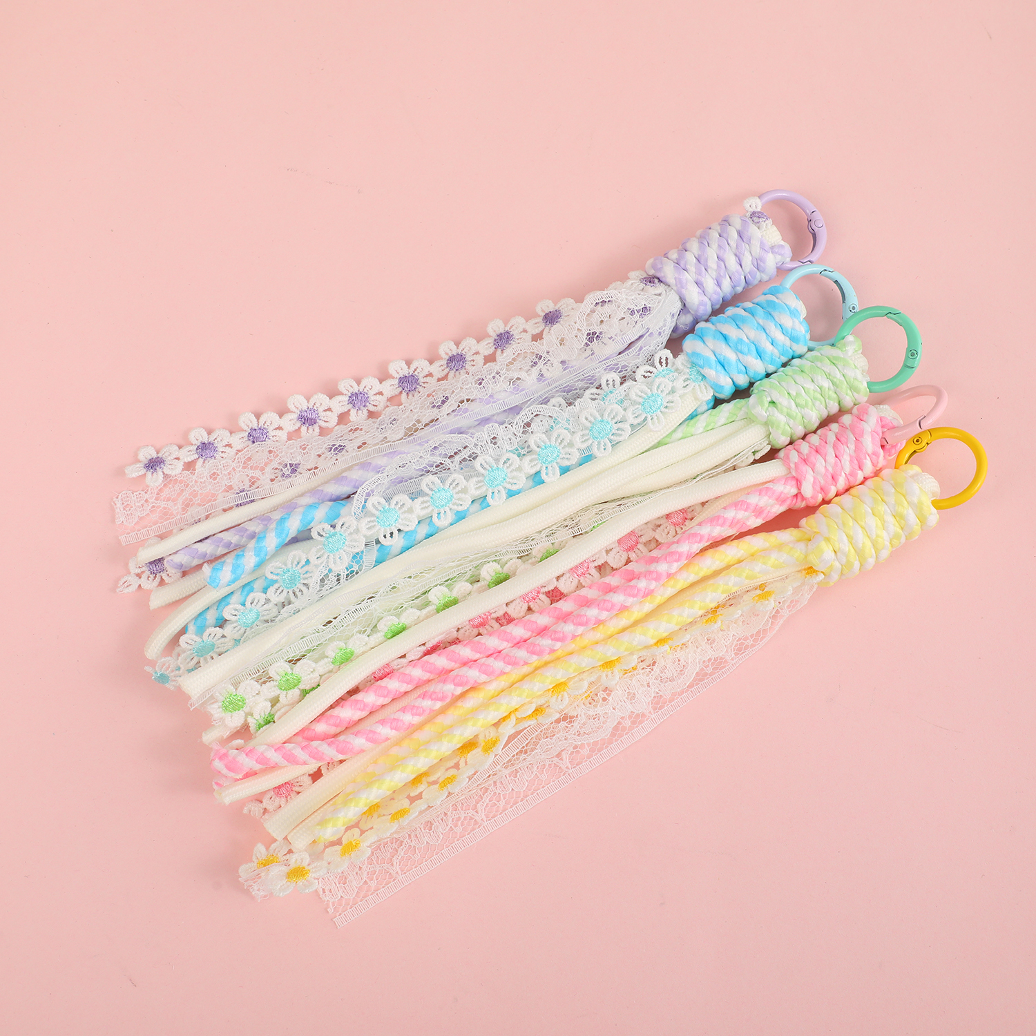 Fabric Lace Charm - 2