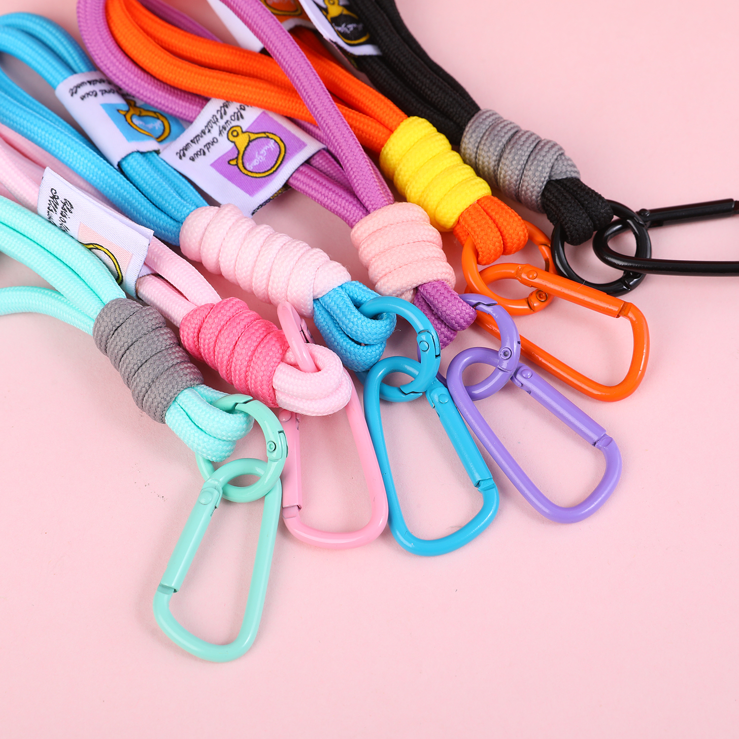 Color Label Braided Rope Charm
