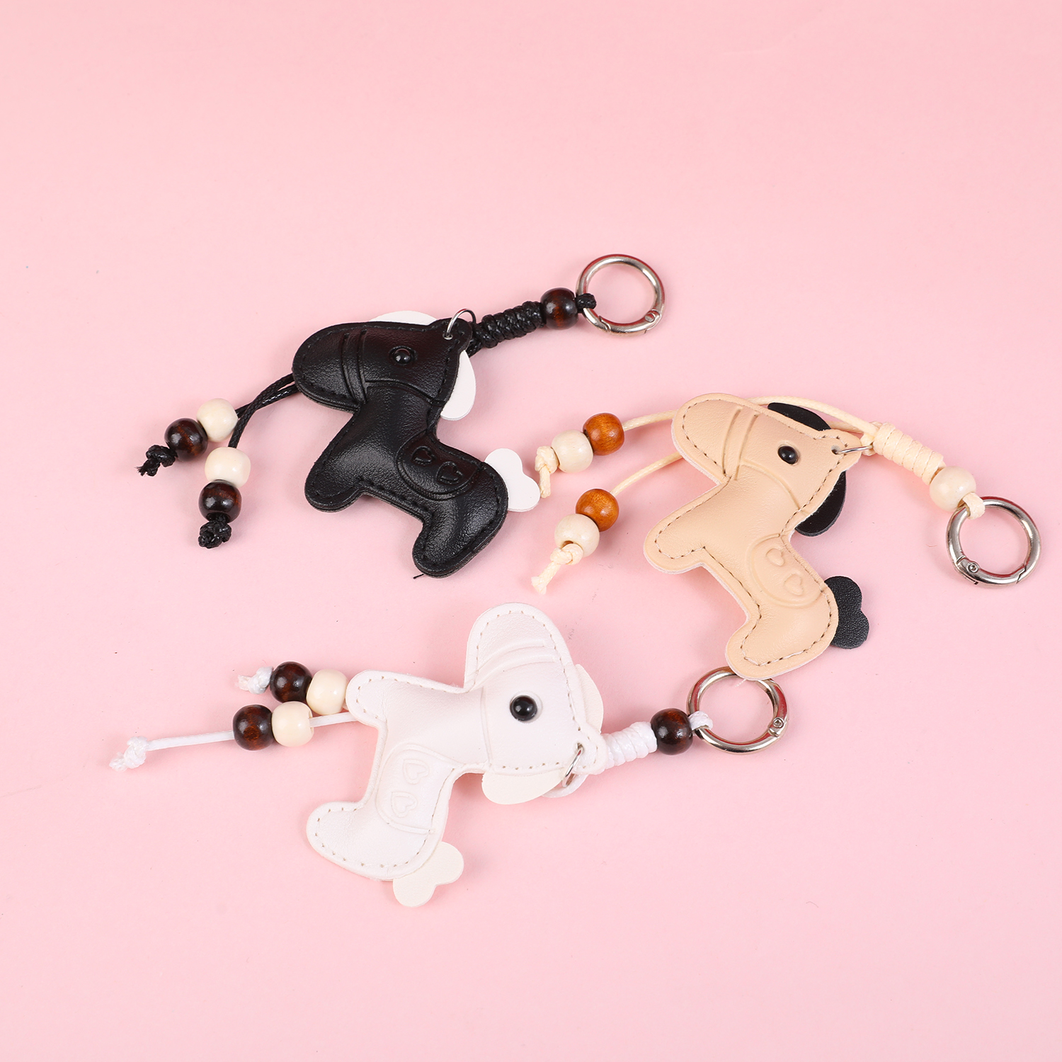 Big Pony Beaded Charm