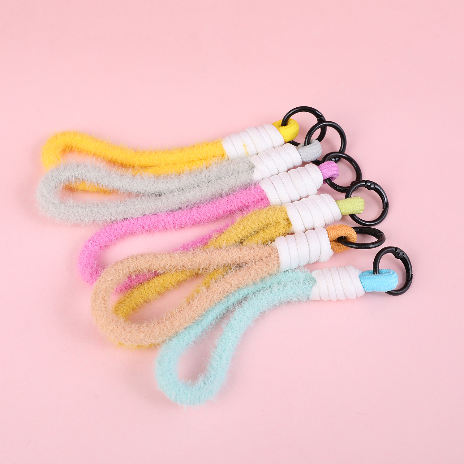 Furry Braided Rope Charm