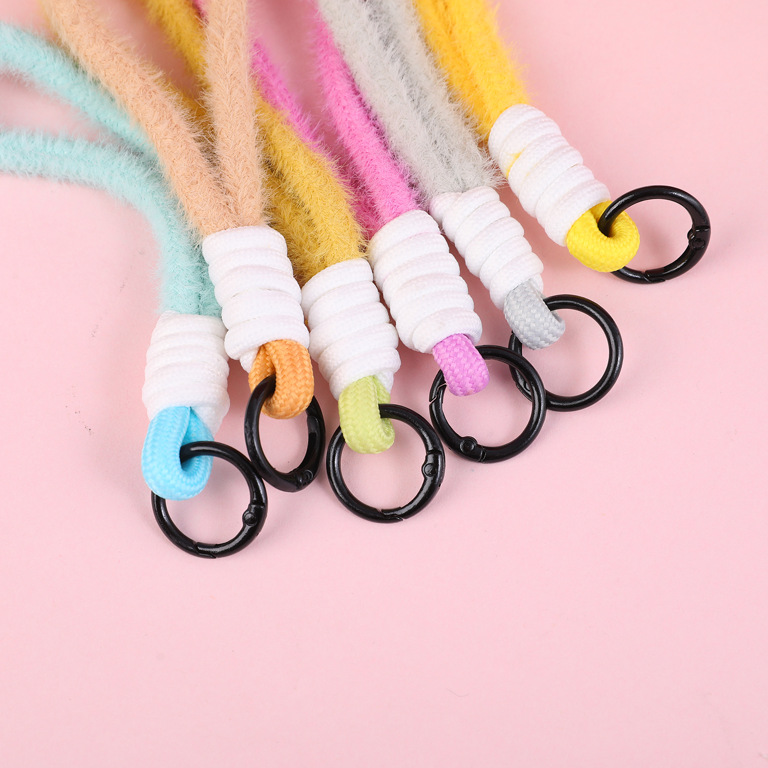 Furry Braided Rope Charm