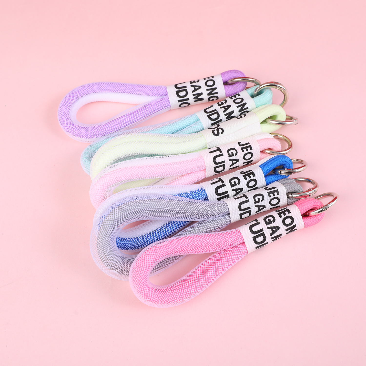 Alphabet Label Mesh Charm