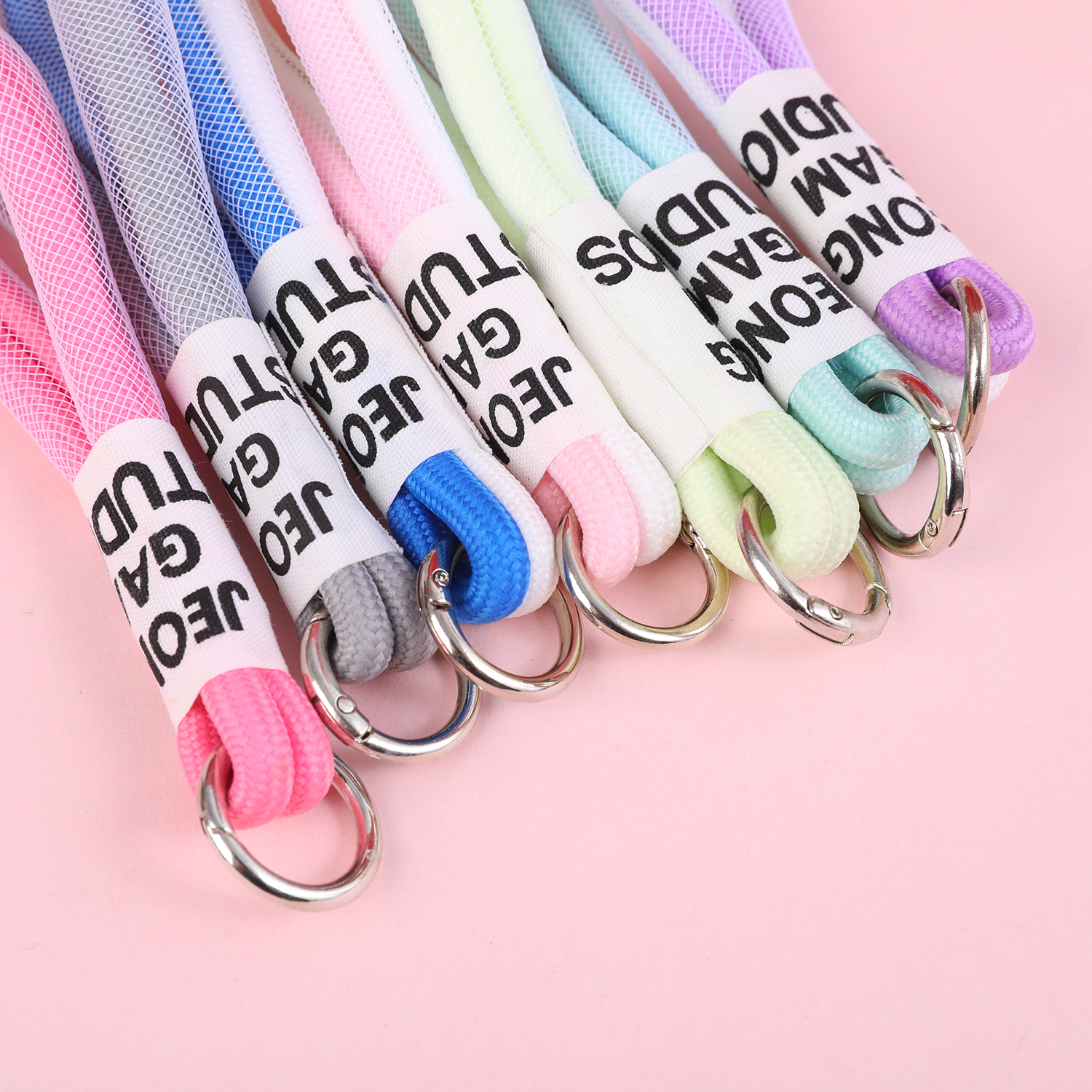 Alphabet Label Mesh Charm