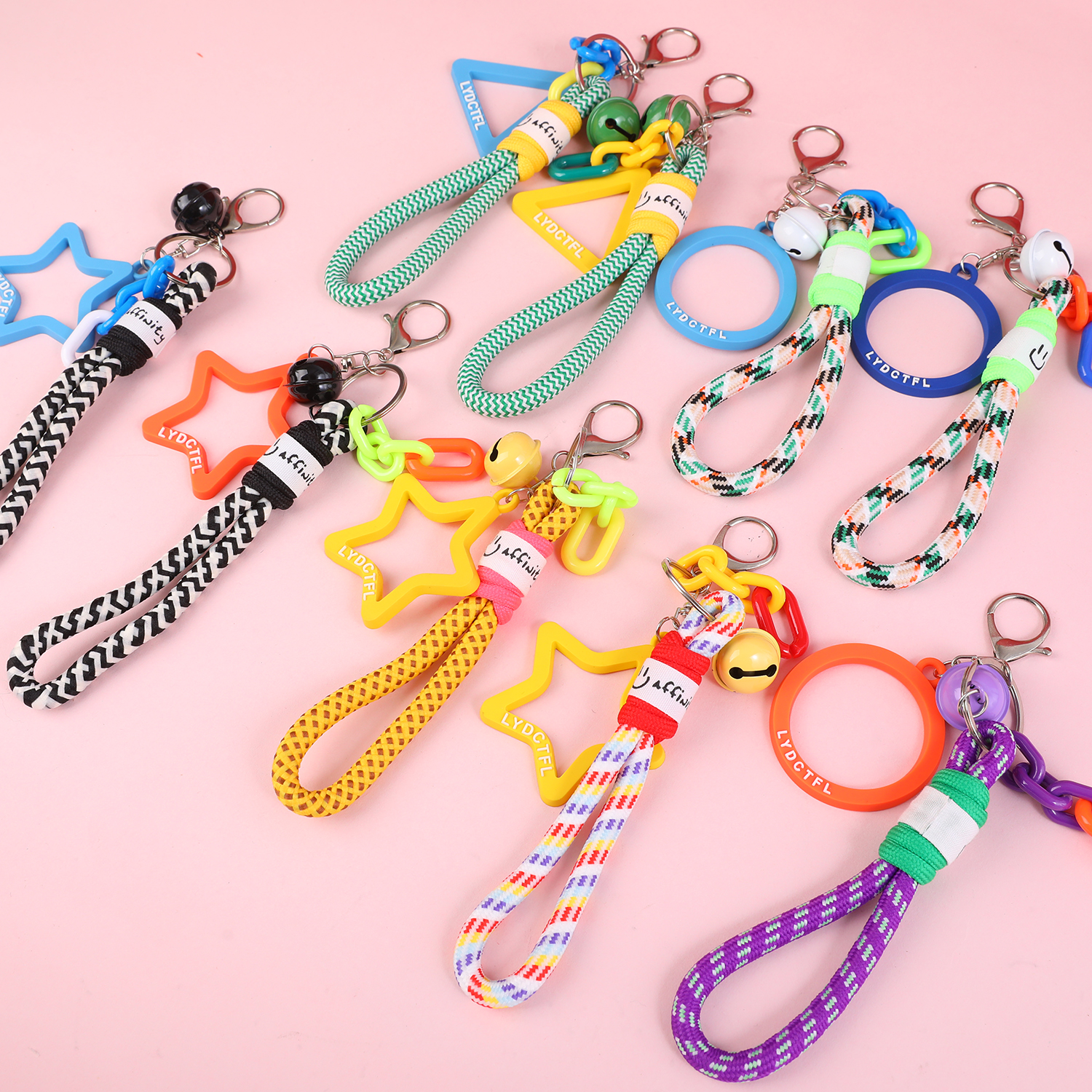 Bell Series Braided Rope Charm