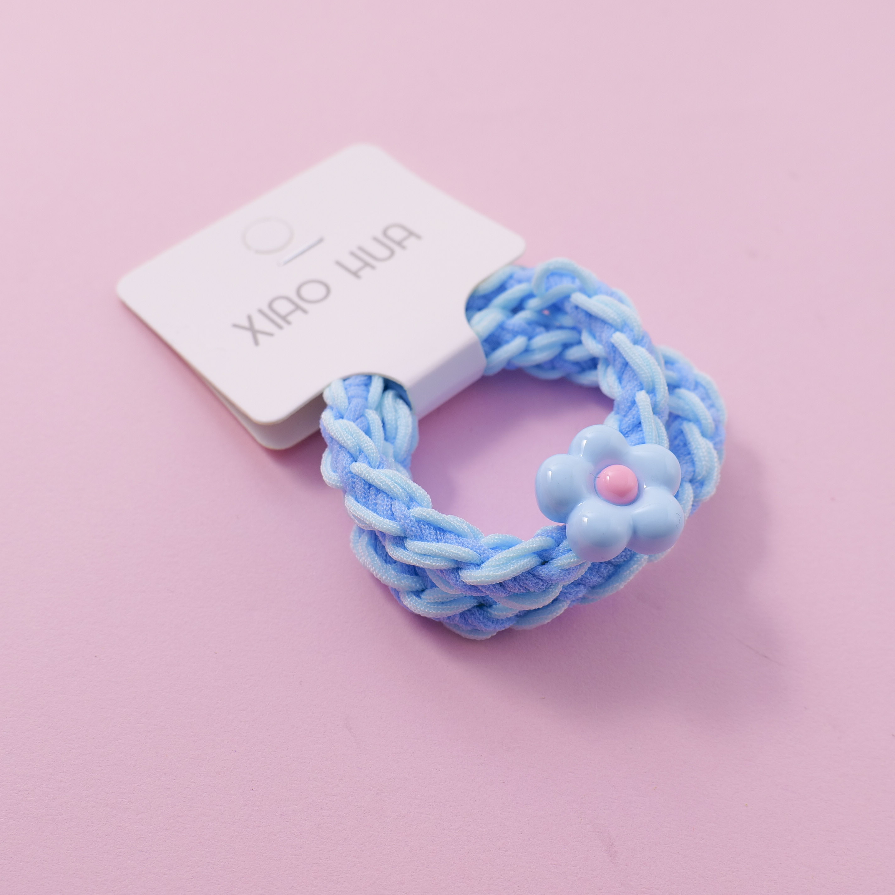 Strawberry Bunny Kids Hair Ties 2pcs
