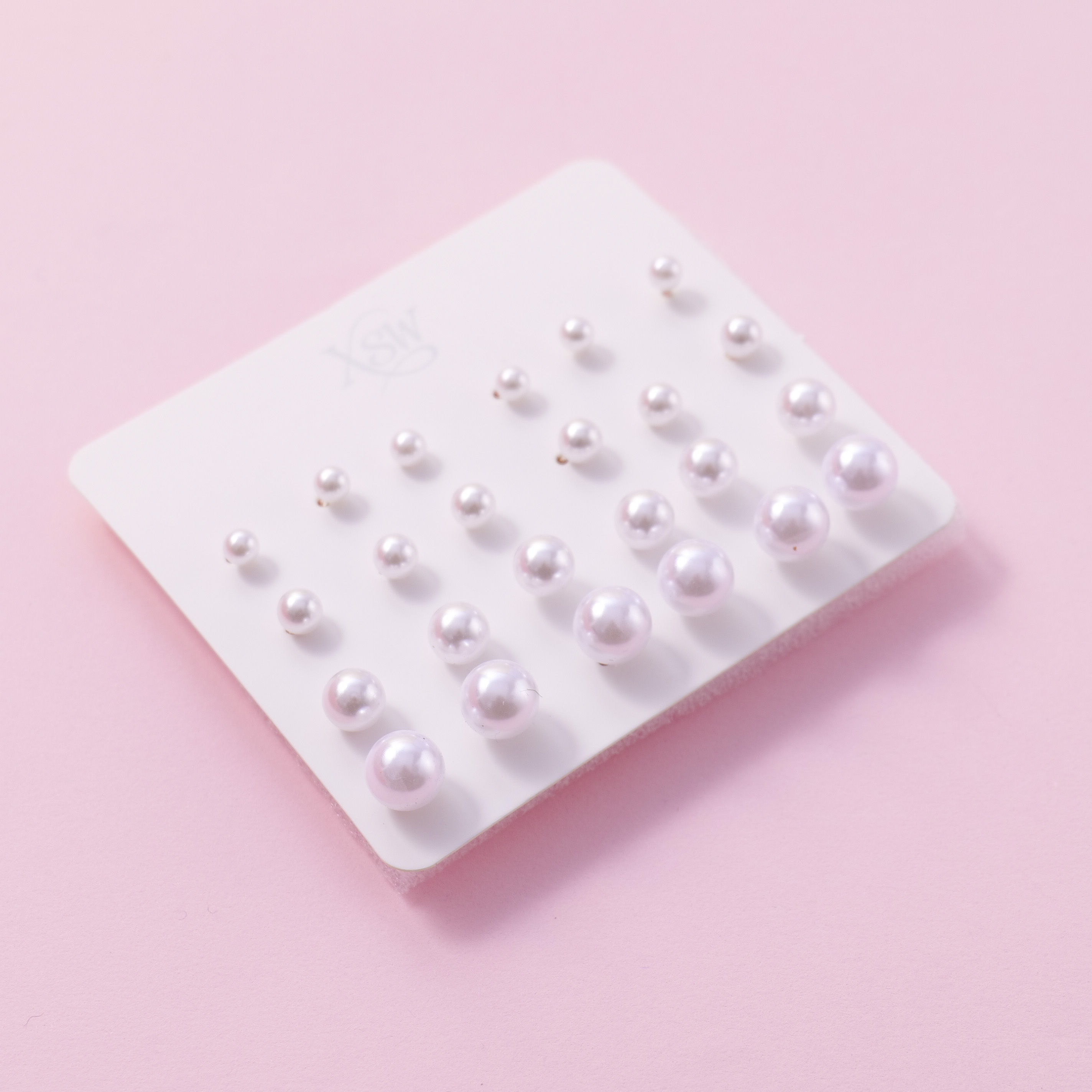 Random Mixed Style Pearl 12Pairs Earring