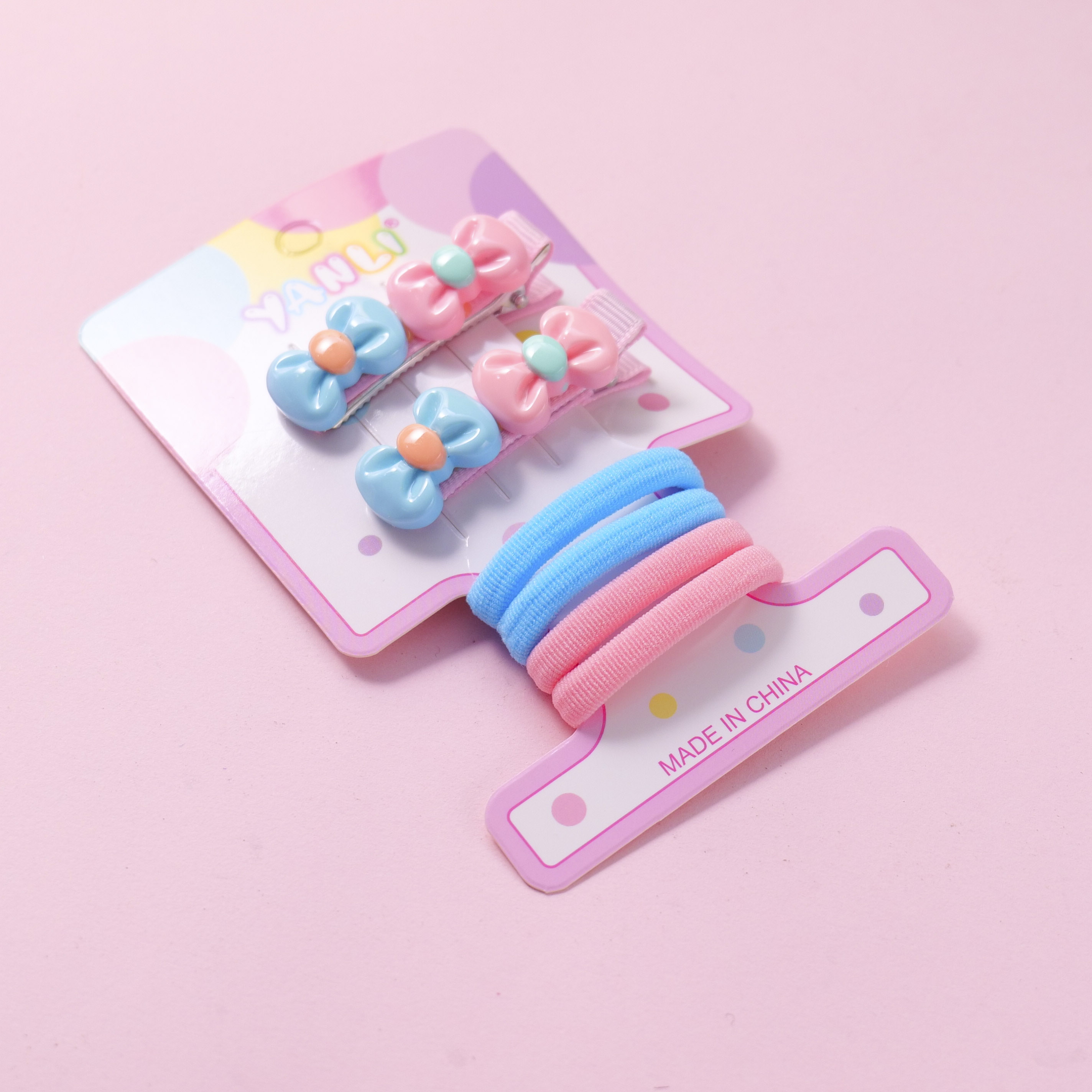 Bow Kids' Hair Accessory Set 6pcs