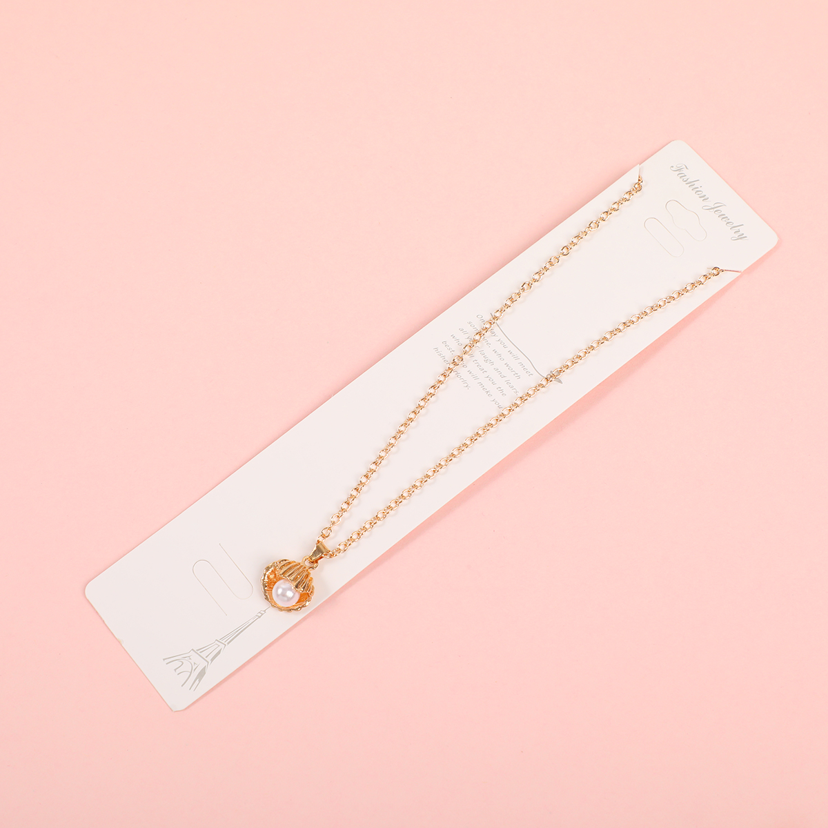 Shell Pearl Fashion Necklace