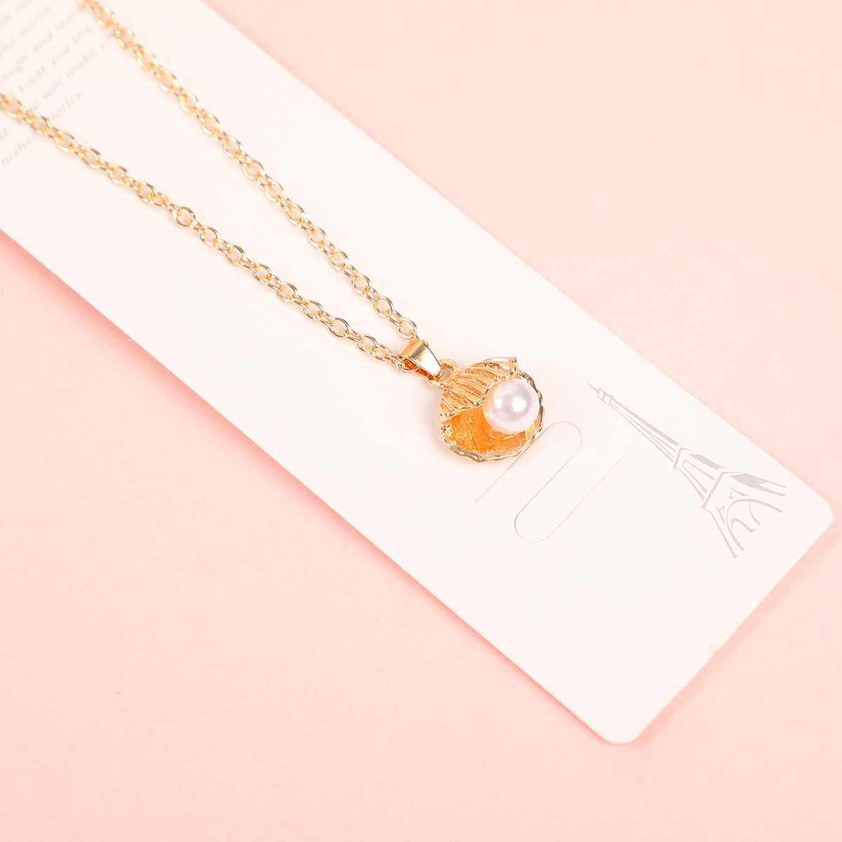 Shell Pearl Fashion Necklace