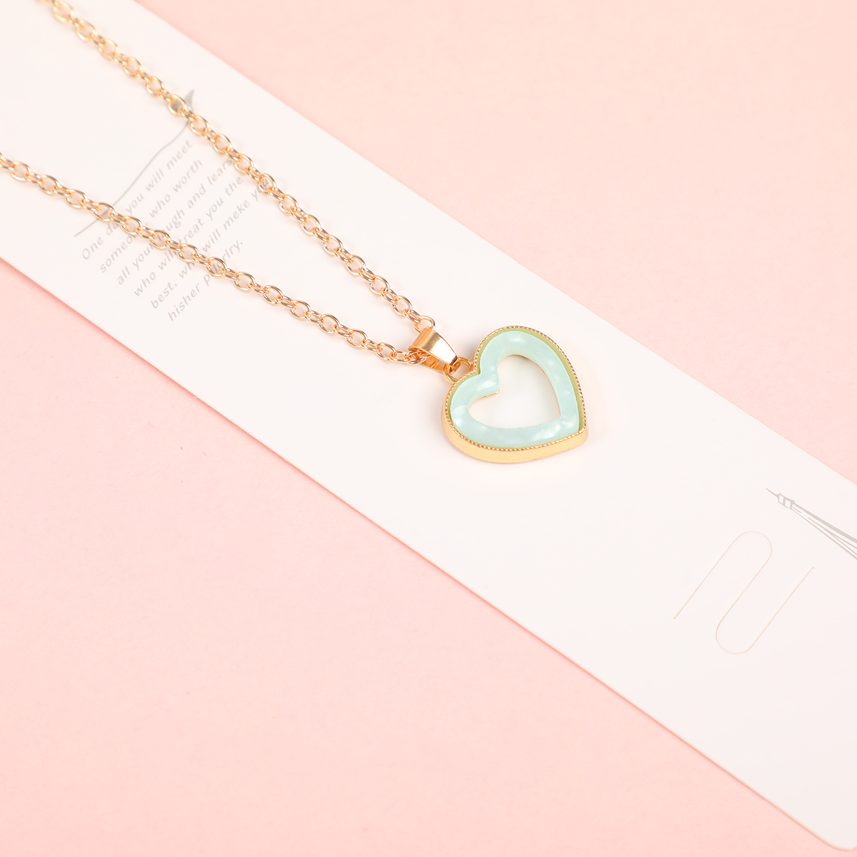 Heart Pendant Fashion Necklace