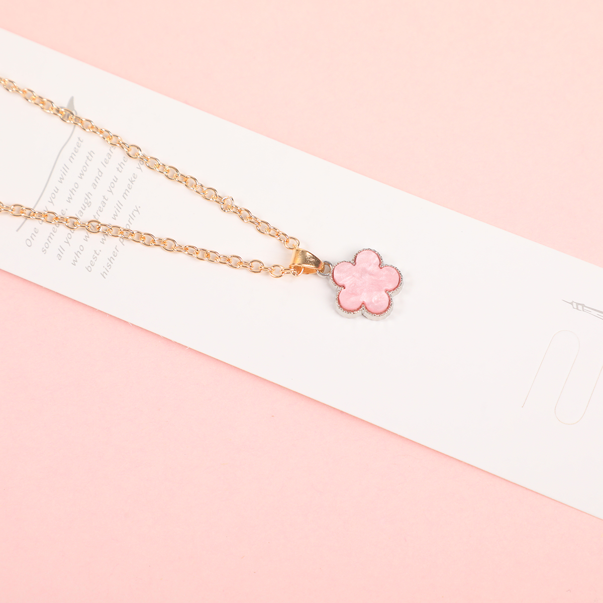 Five-Leaf Clover Fashion Necklace