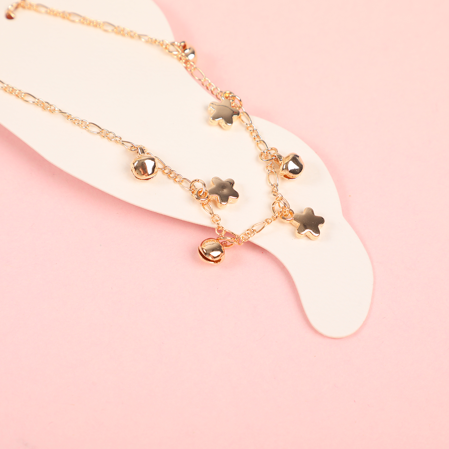 Random Mixed Style Golden Moderate Luxury Anklet-1