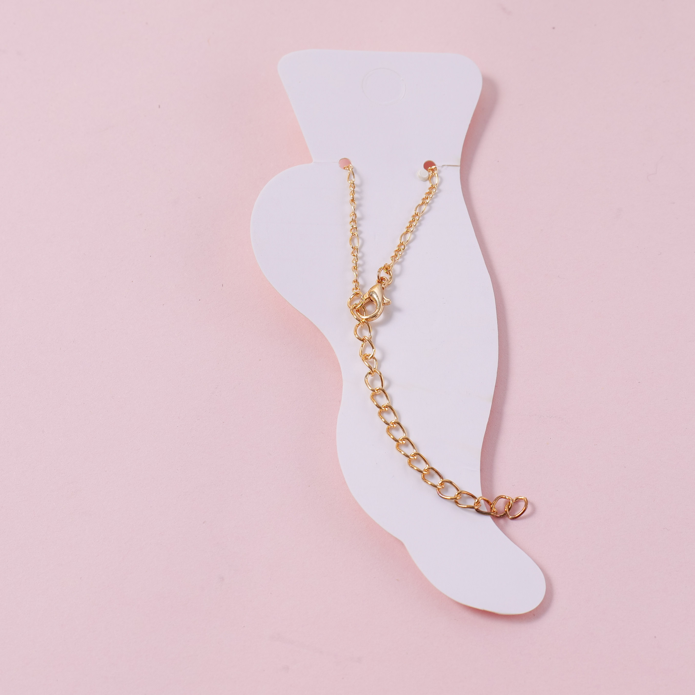 Random Mixed Style Golden Moderate Luxury Anklet-3