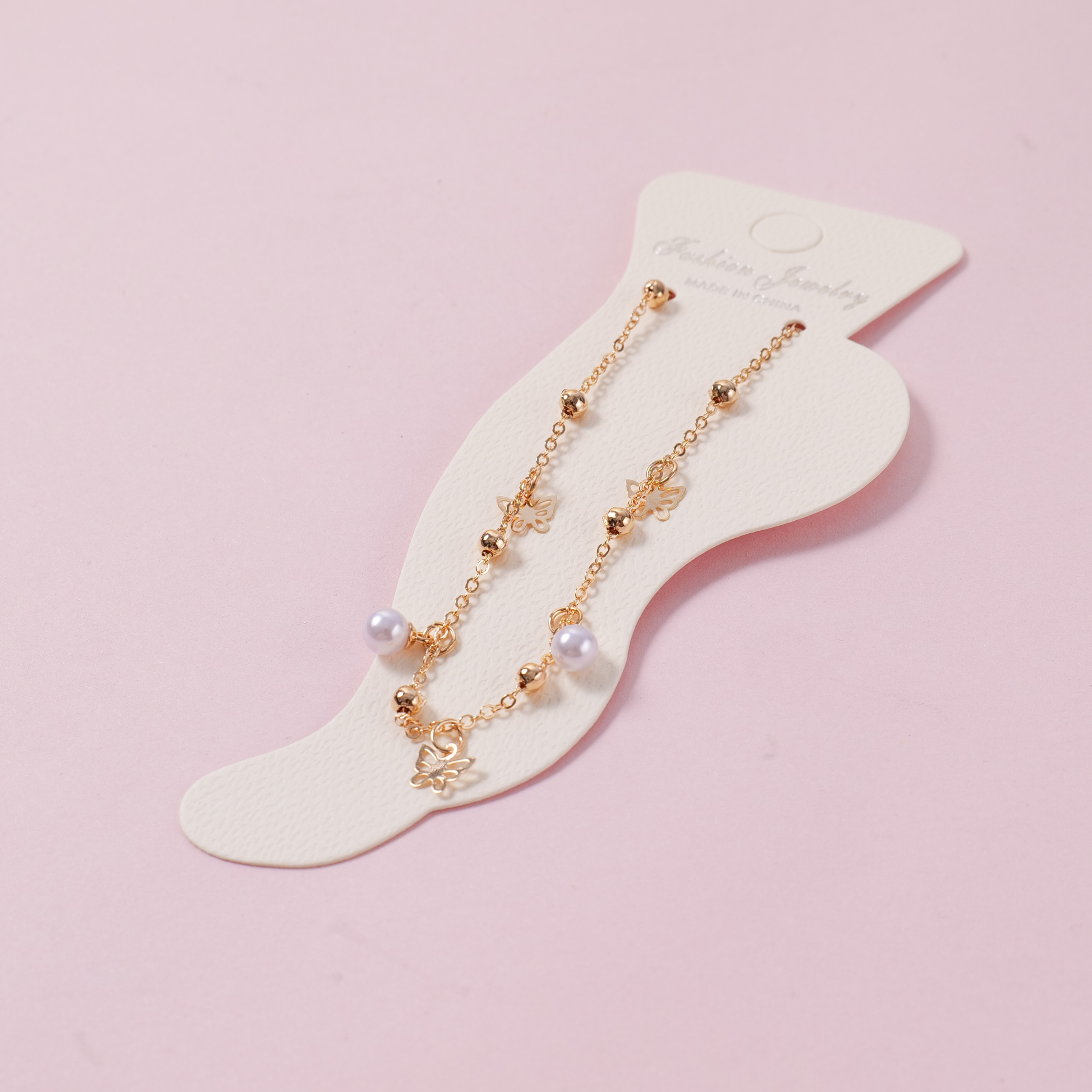 Random Mixed Style Golden Moderate Luxury Anklet-8