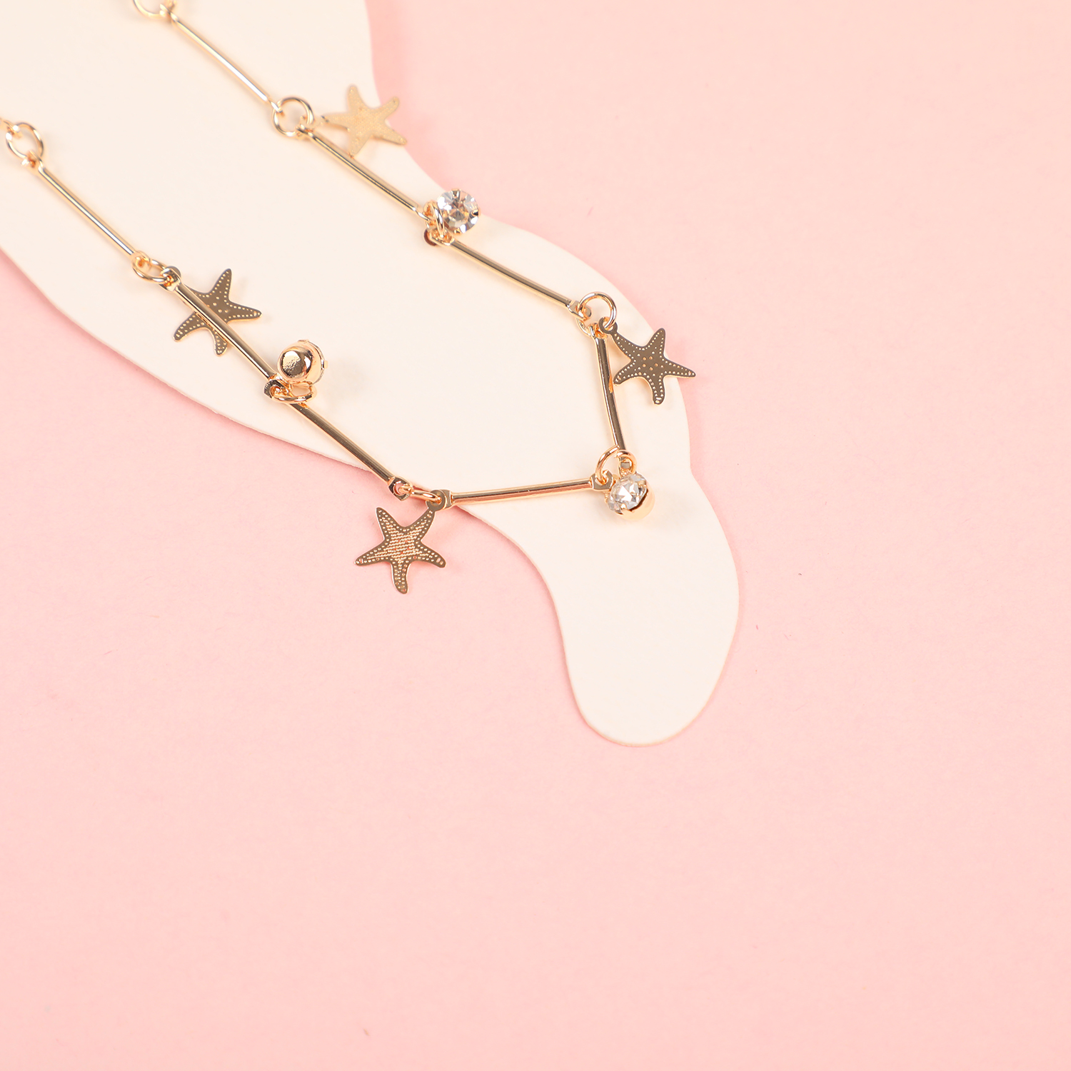Random Mixed Style Golden Moderate Luxury Anklet-12