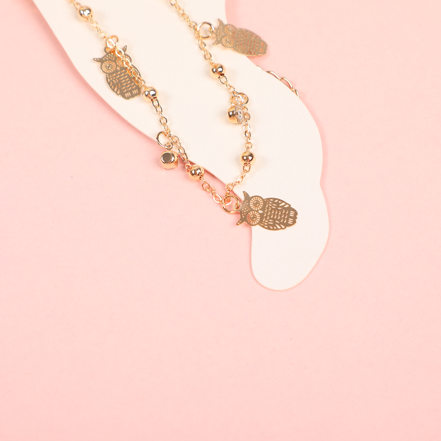 Random Mixed Style Golden Moderate Luxury Anklet-16