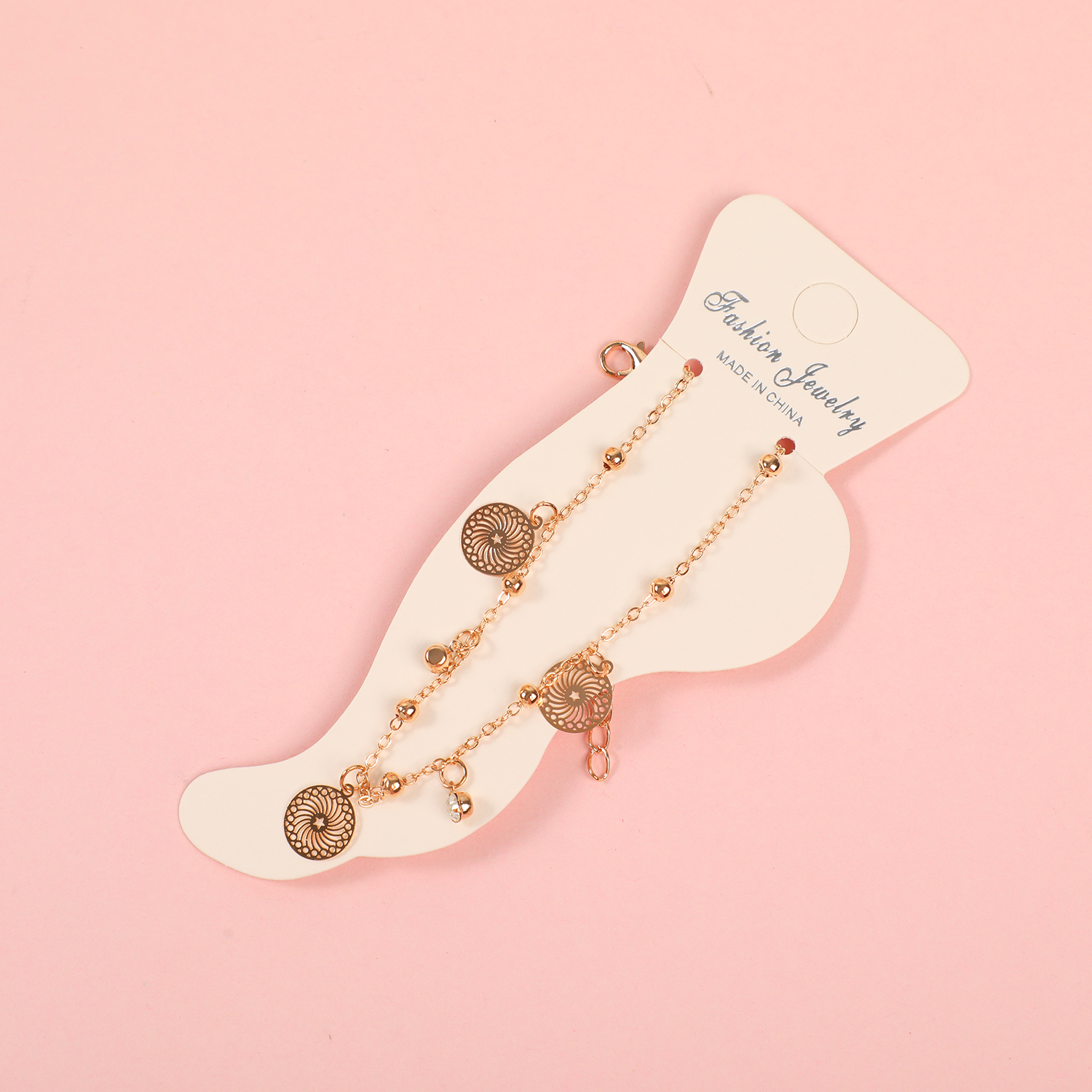 Random Mixed Style Golden Moderate Luxury Anklet-17
