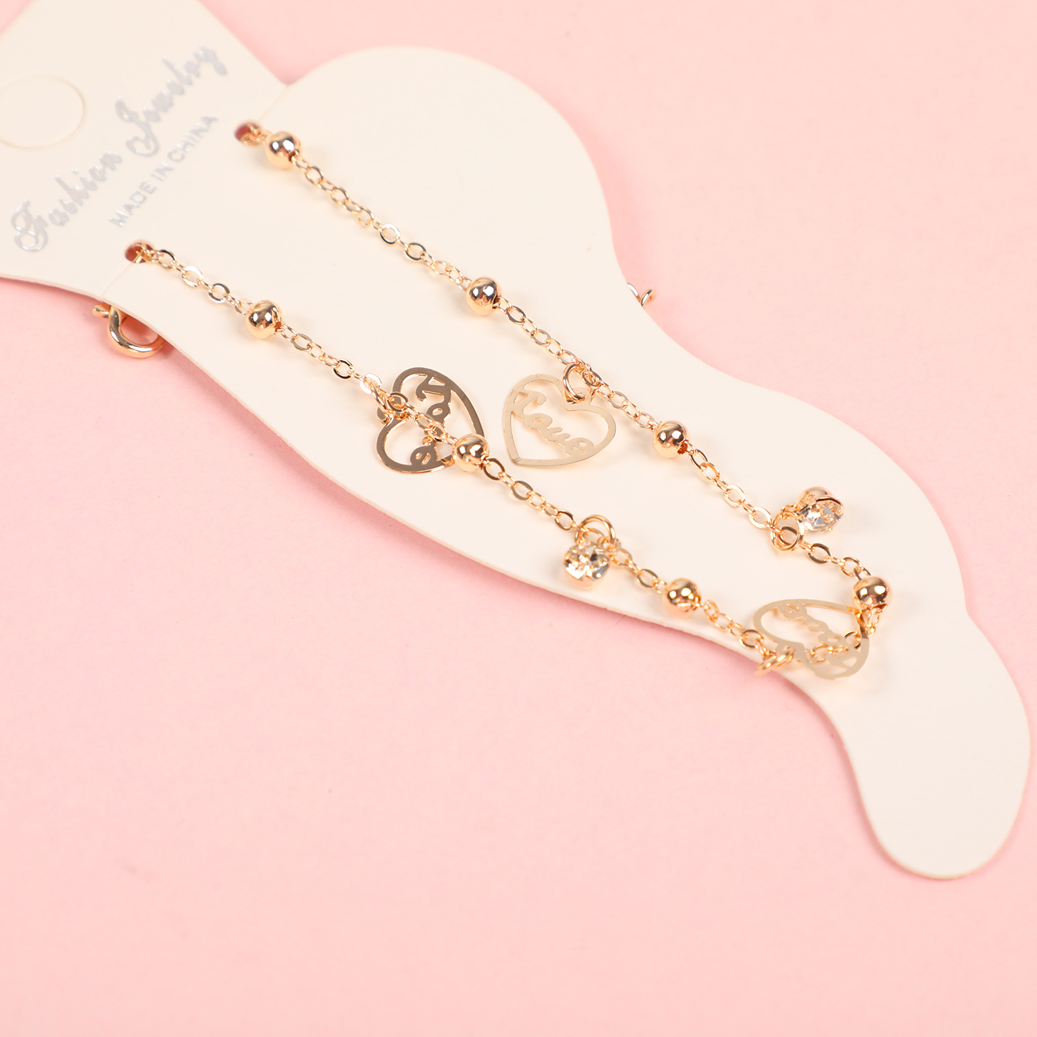 Random Mixed Style Golden Moderate Luxury Anklet-20