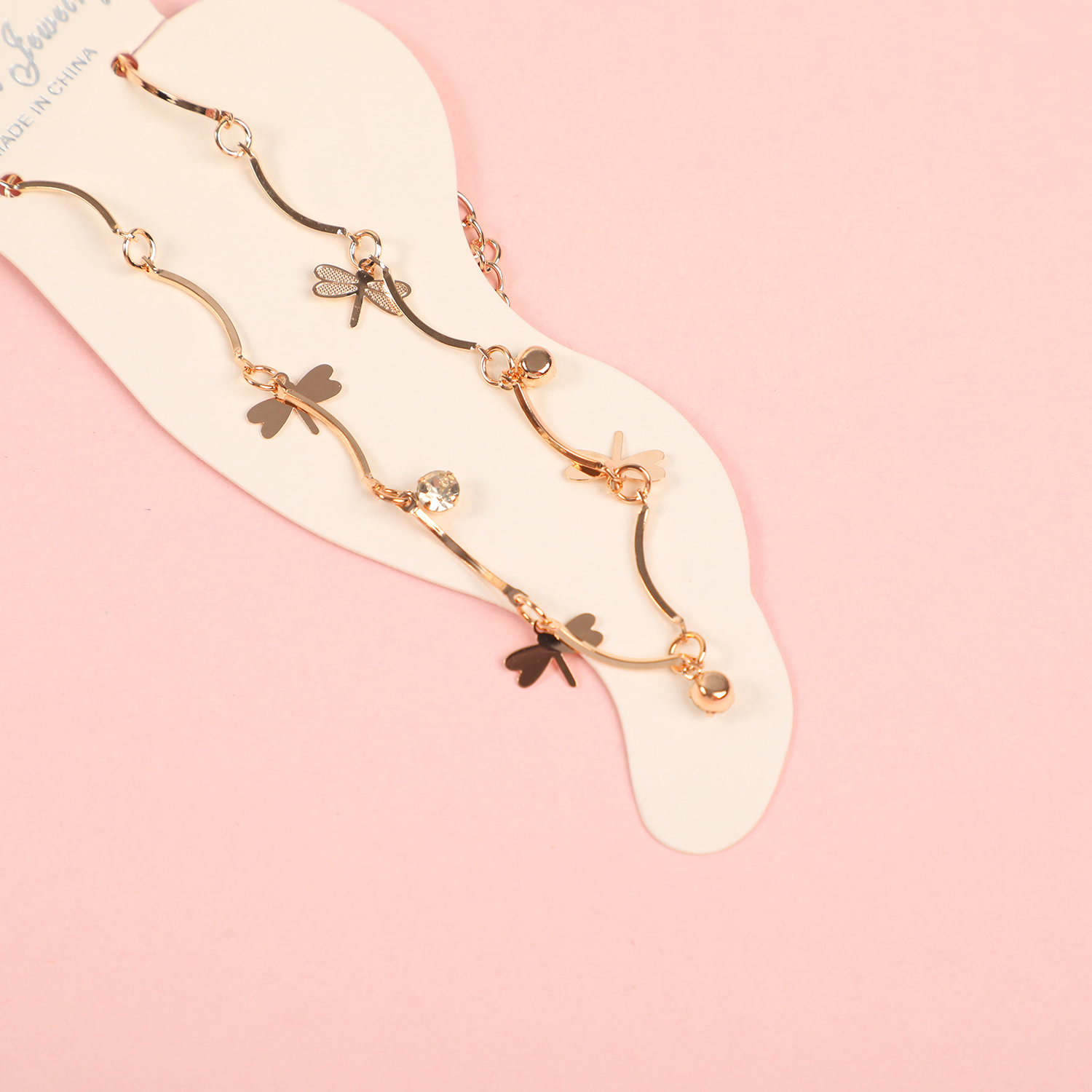 Random Mixed Style Golden Moderate Luxury Anklet-23