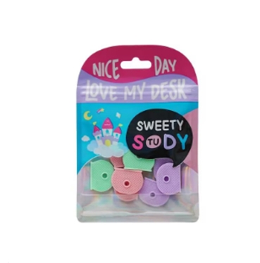 Key cover (3 pieces each in pink purple and green)
