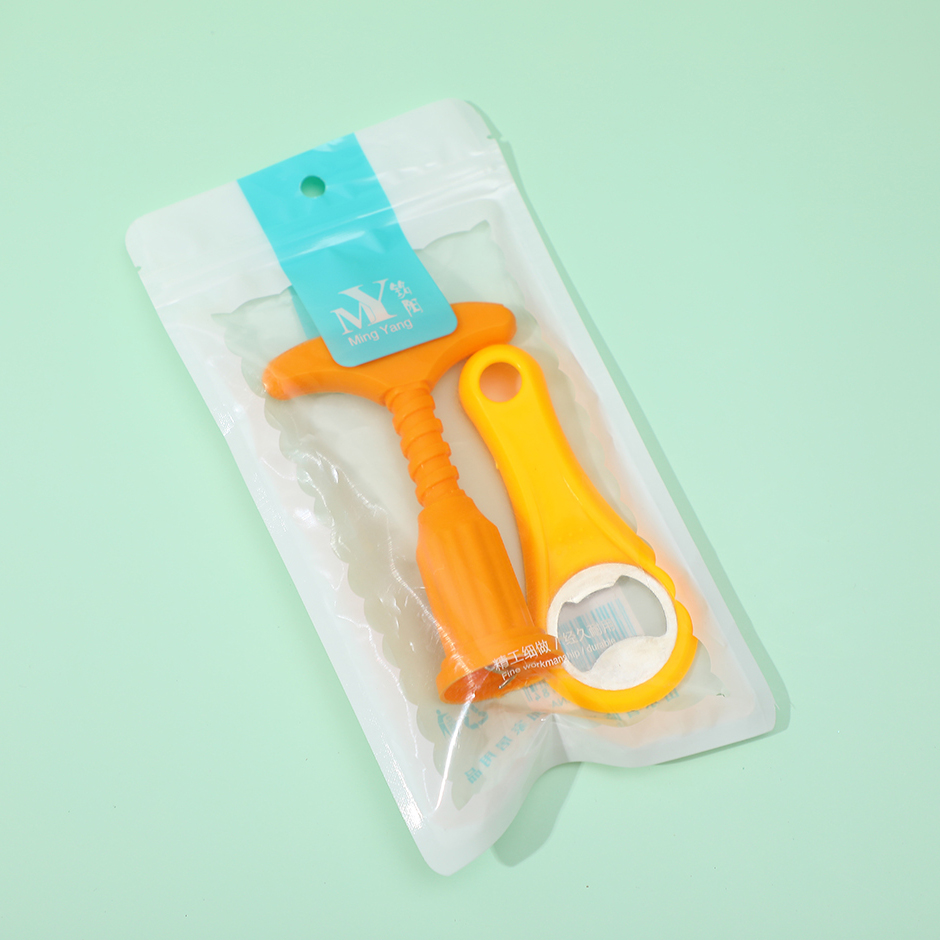 Beer and red wine opener set