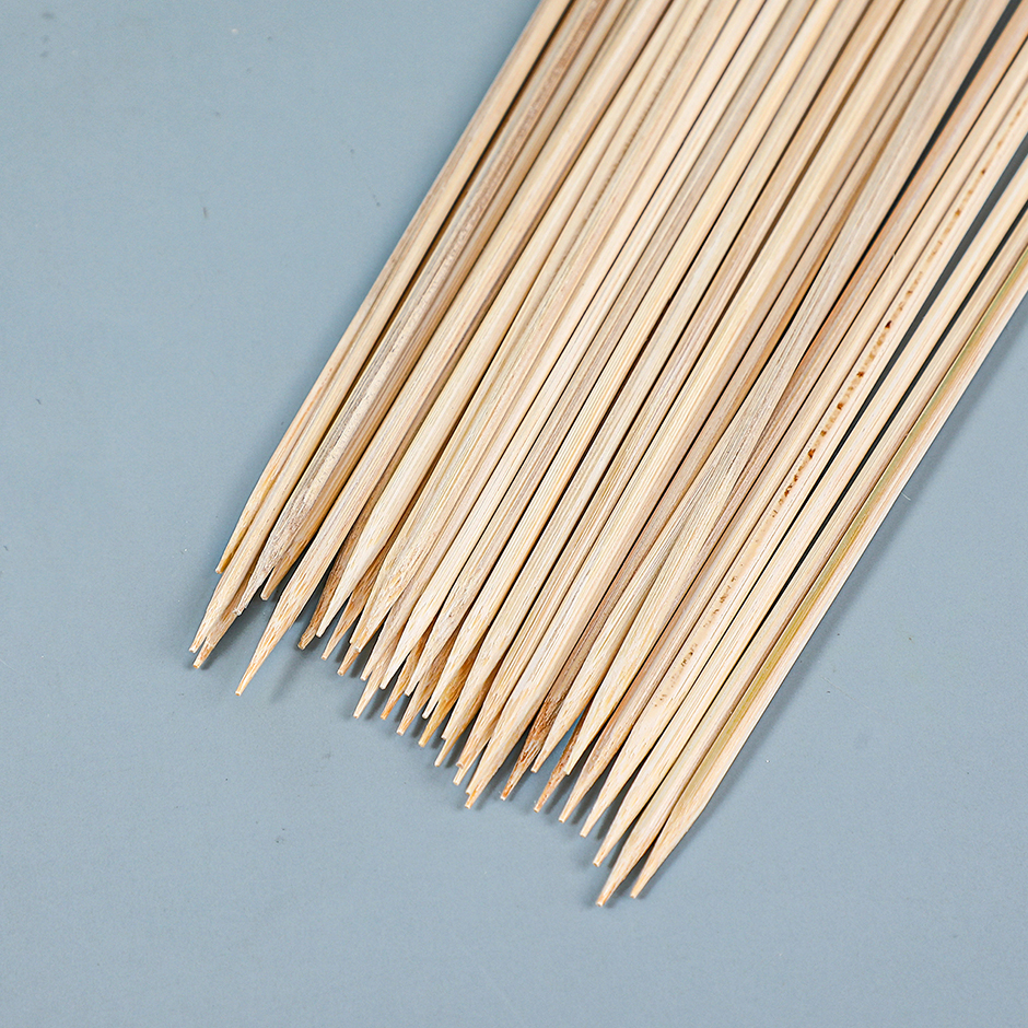 BBQ bamboo skewer 100pcs