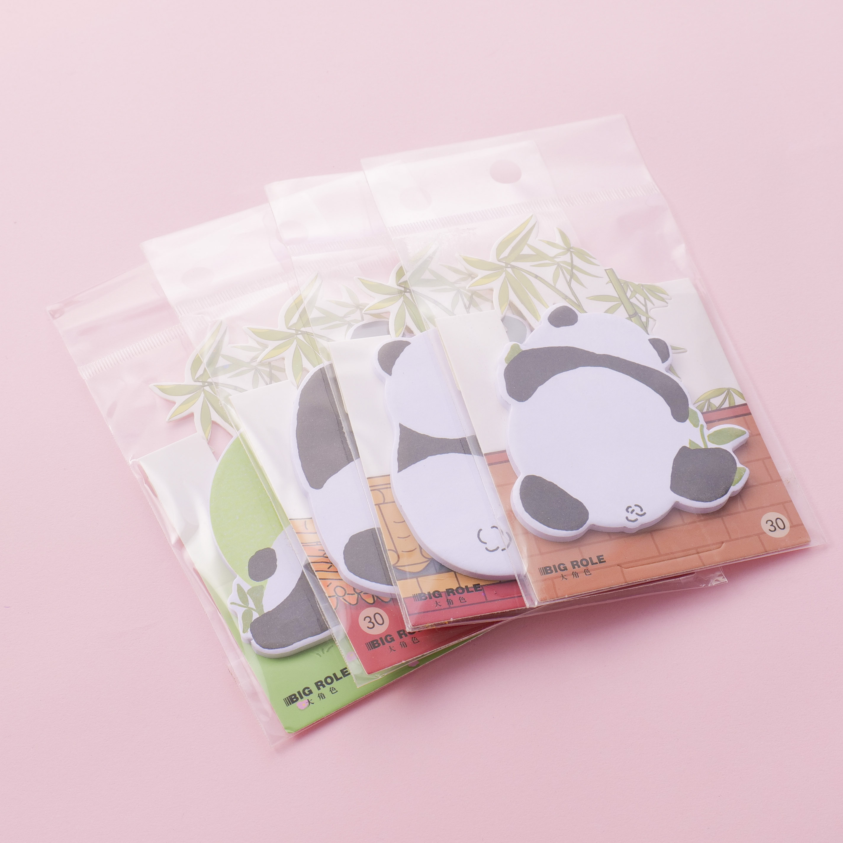 Stand-Up Sticky Notes: "Panda Panda" - BT6170