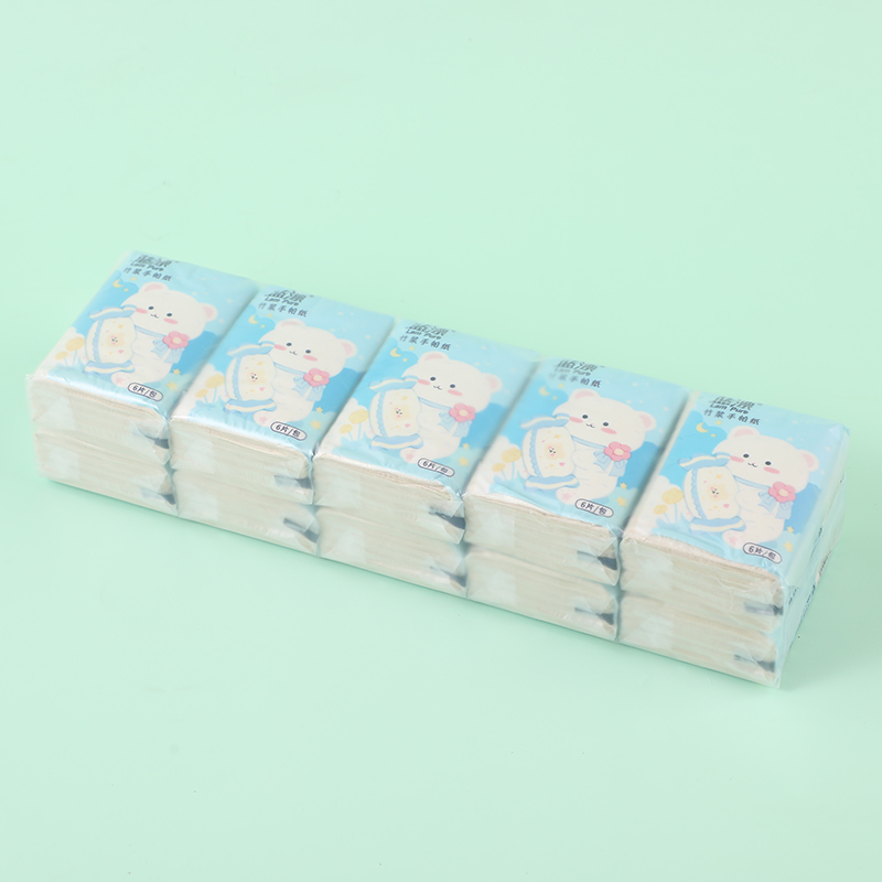 Cartoon handkerchief paper 10 packs