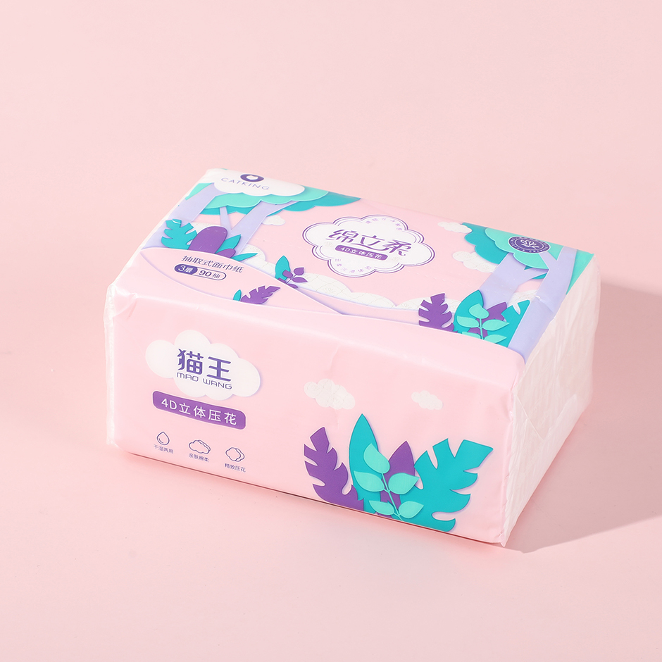 M-82 facial tissue 90 sheets (3 layers)