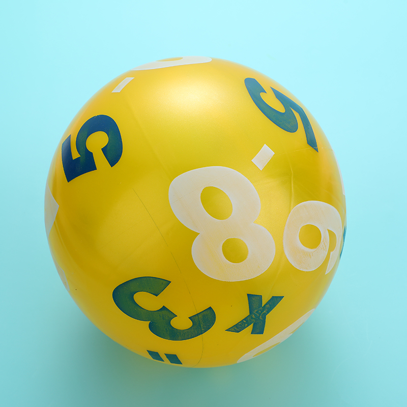 9" double printed inflatable ball