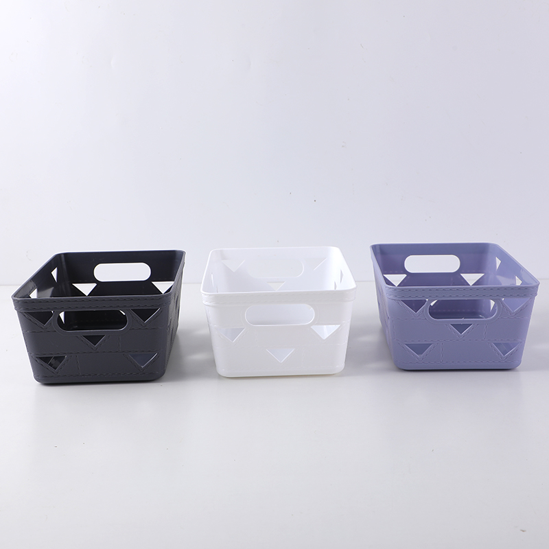 Plastic storage basket-807