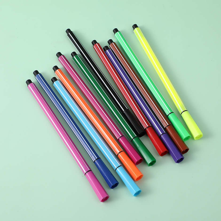 Airplane head shaped watercolor pen(12 PCS) 2021