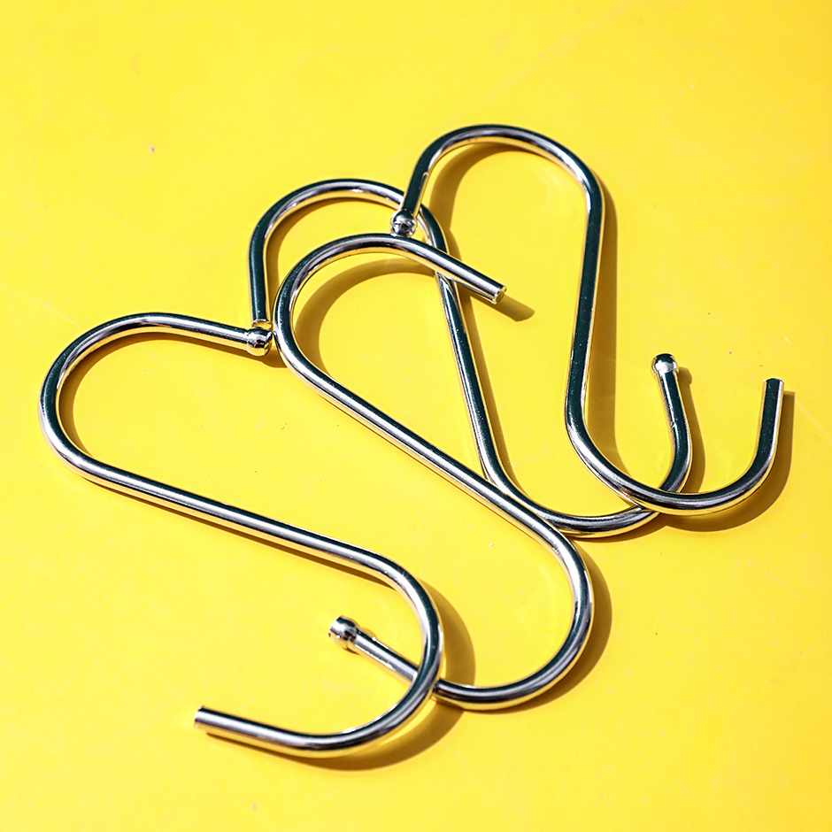 Stainless steel small S-shape hook-2051 4pcs