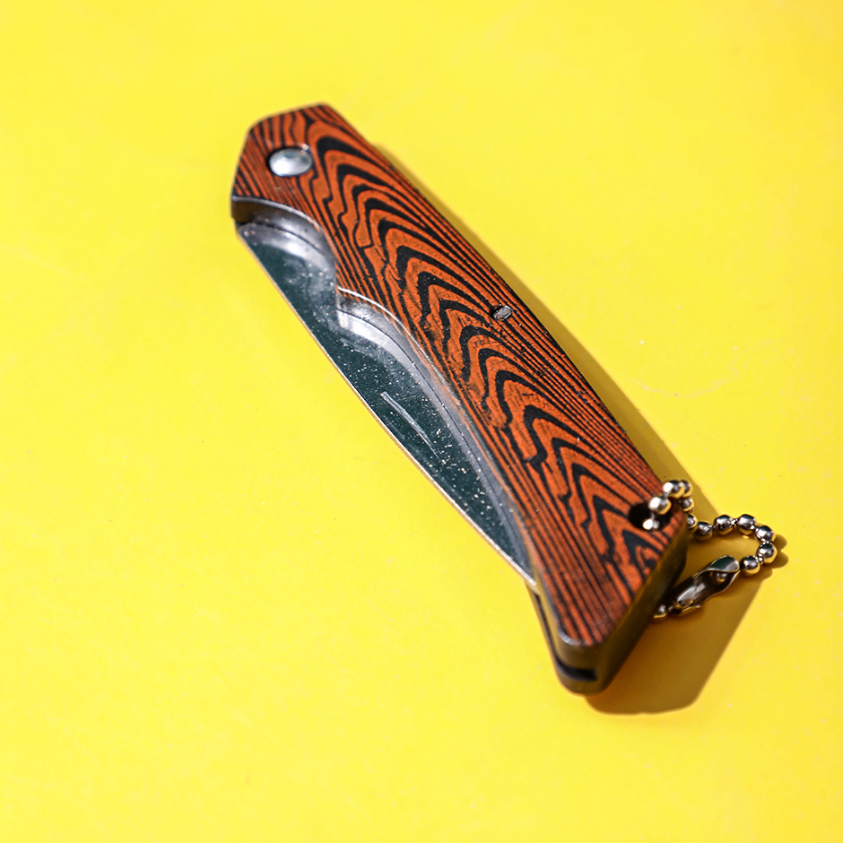 Large folding fruit knife-3313