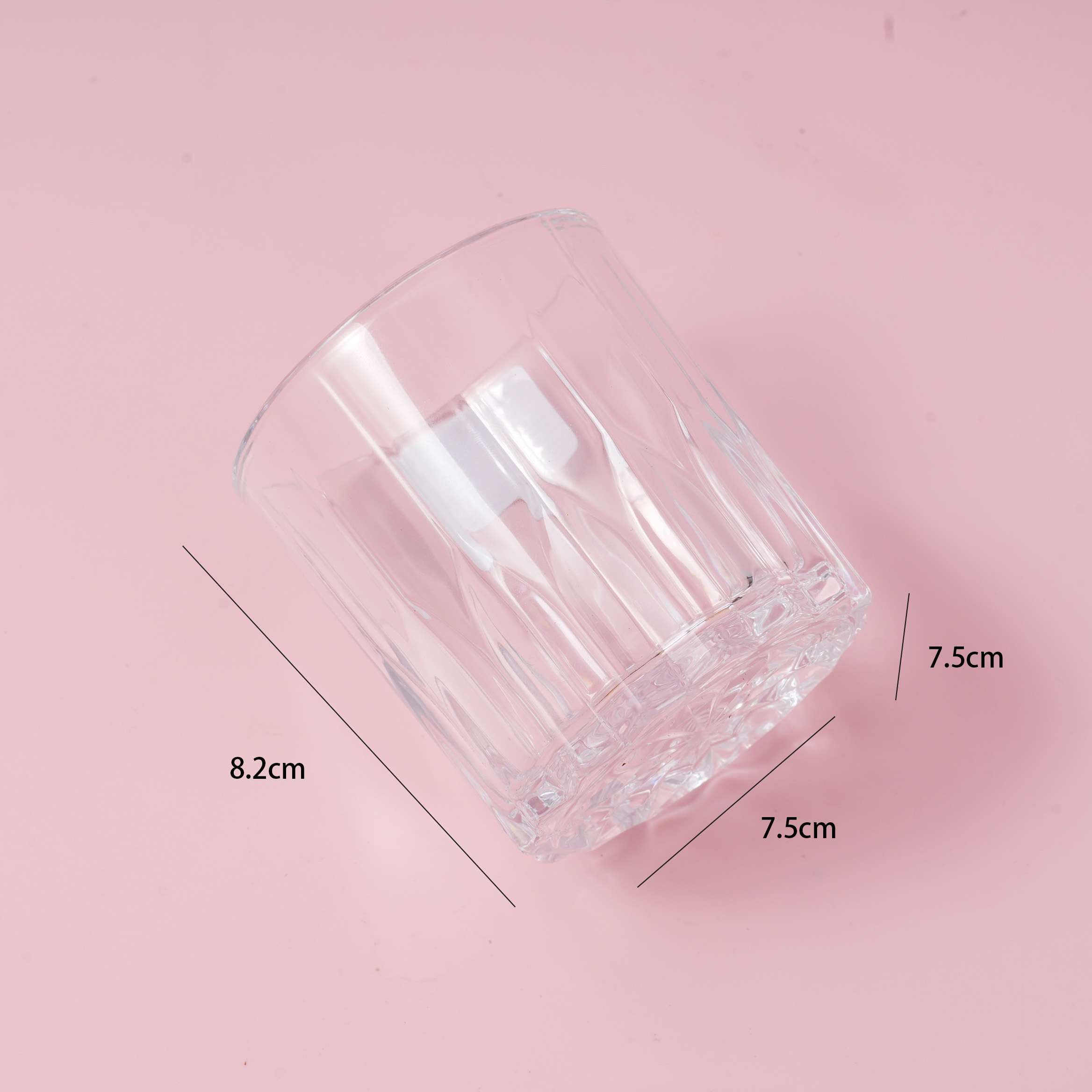 Glass Cup (with inner box) 220ml-K7408D