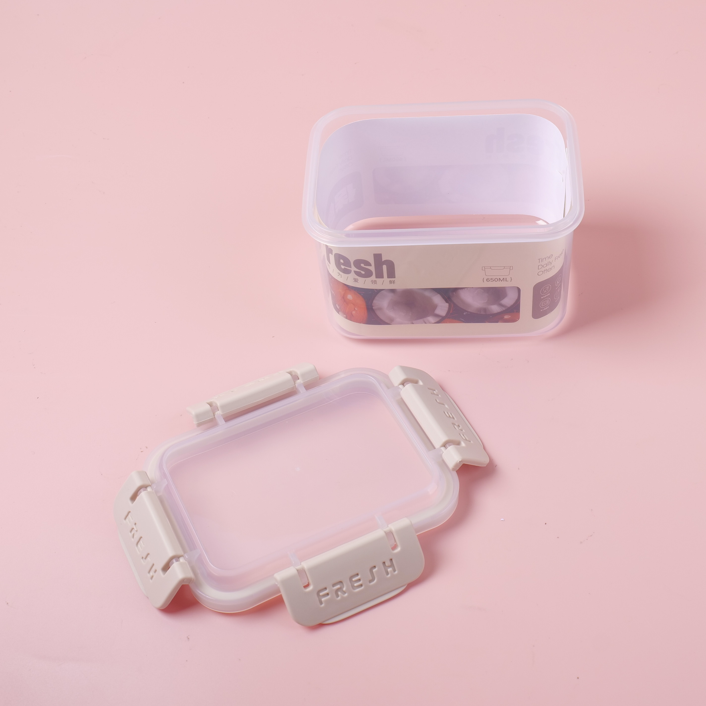 650ml Rectangular Food Container JH-0161