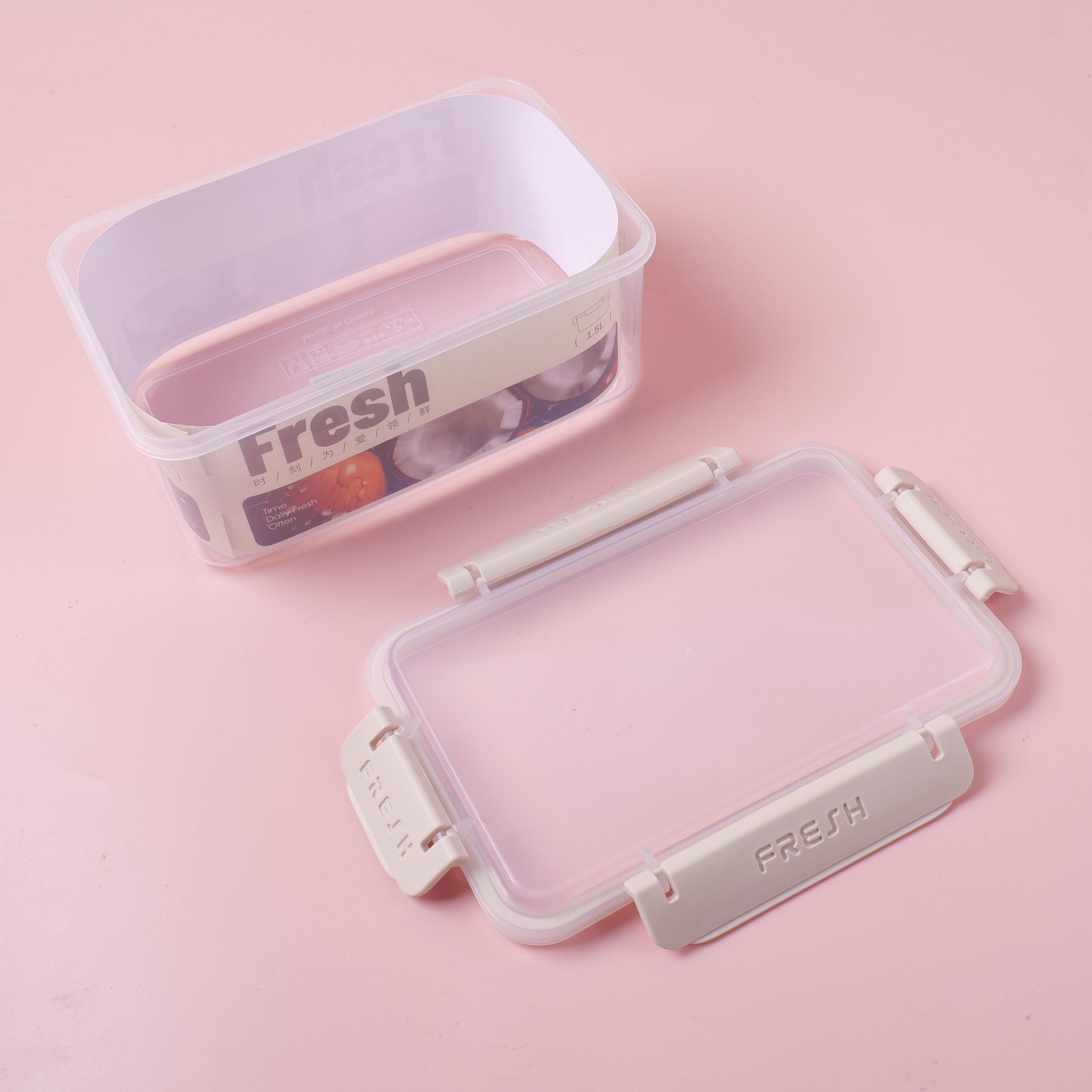 1.5L Rectangular Food Container JH-0162