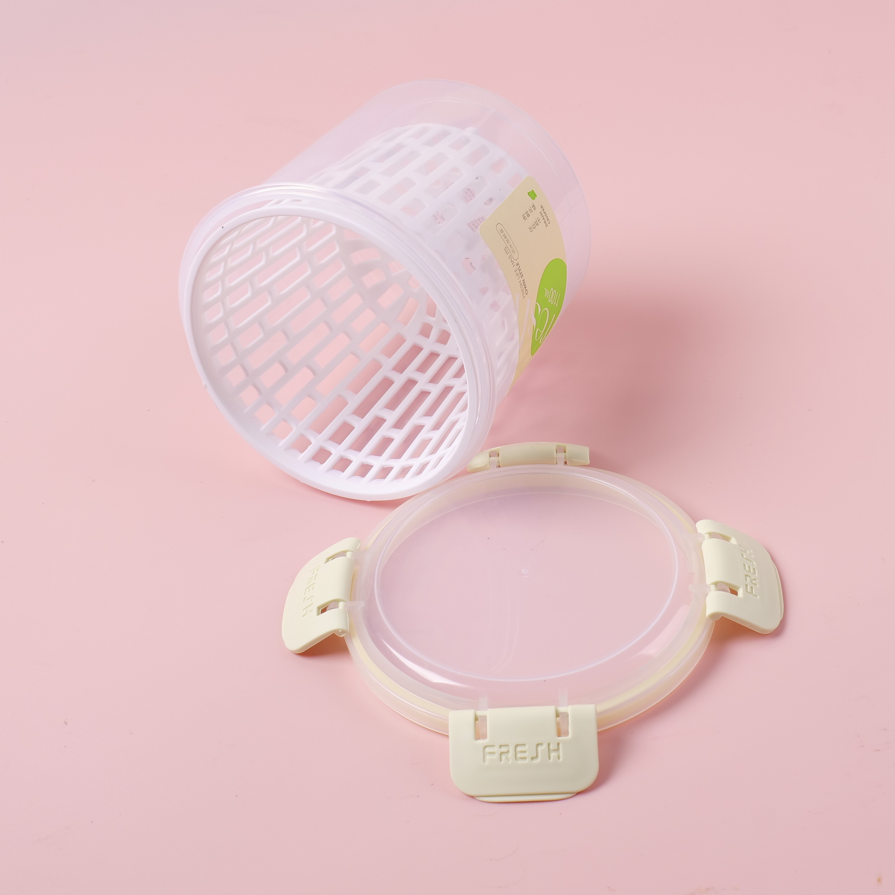 1.1L Round Strainer Food Container JH-0178