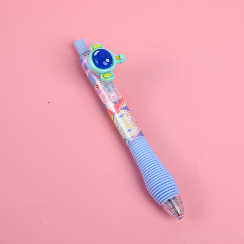 Astronaut clickable gel pen-black MP-7701(1 PC)