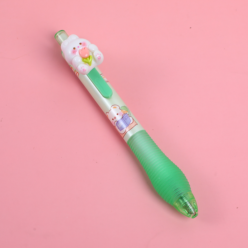 Bunny clickable gel pen-black MP-7702(1 PC)