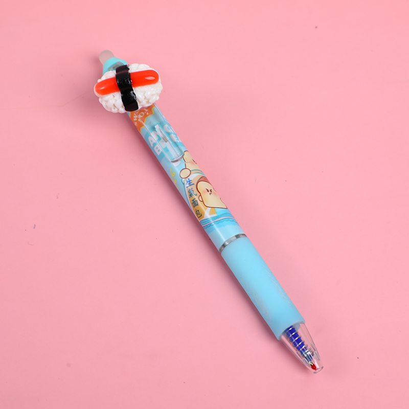 Foodie erasable and clickable gel pen-black MP-8812(1 PC)