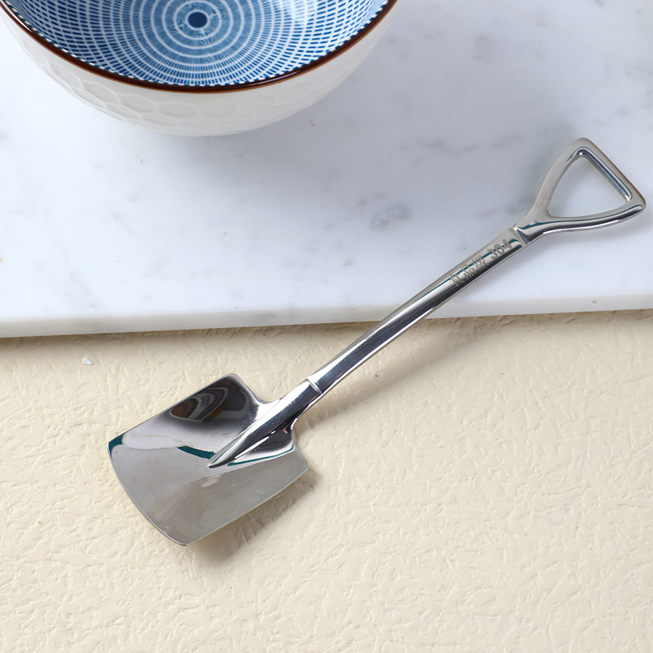 304 iron catalpa square spoon