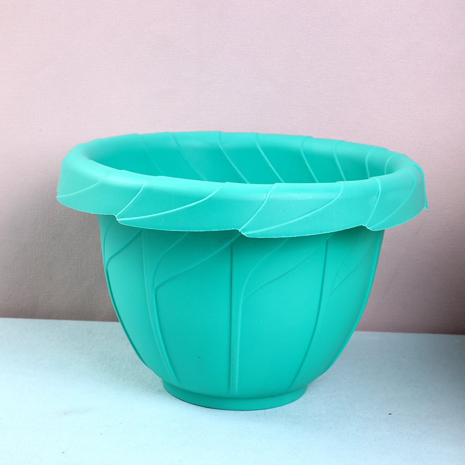 837 Crimped flower pot