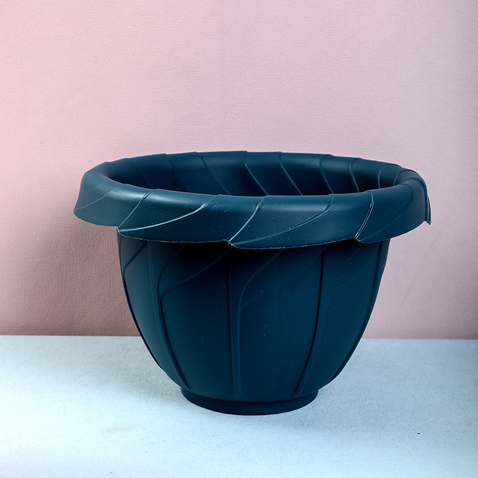 837 Crimped flower pot