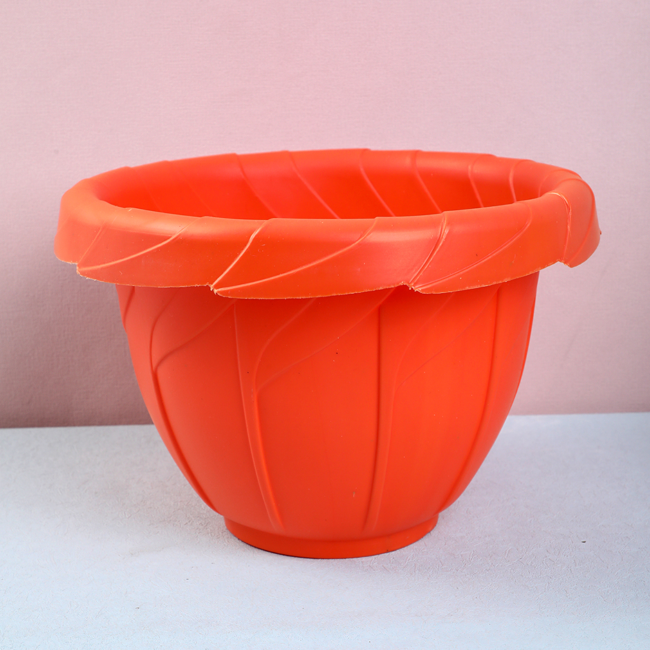 837 Crimped flower pot