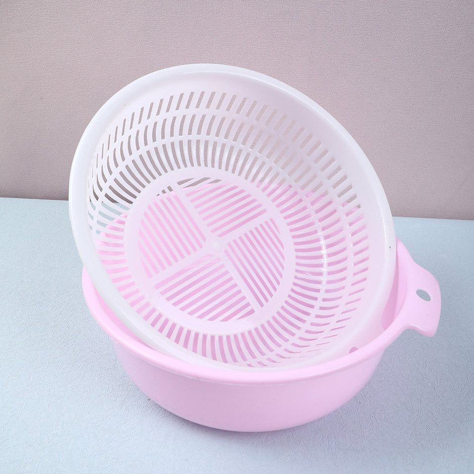 2-in-1 fruit and vegetable draining basket