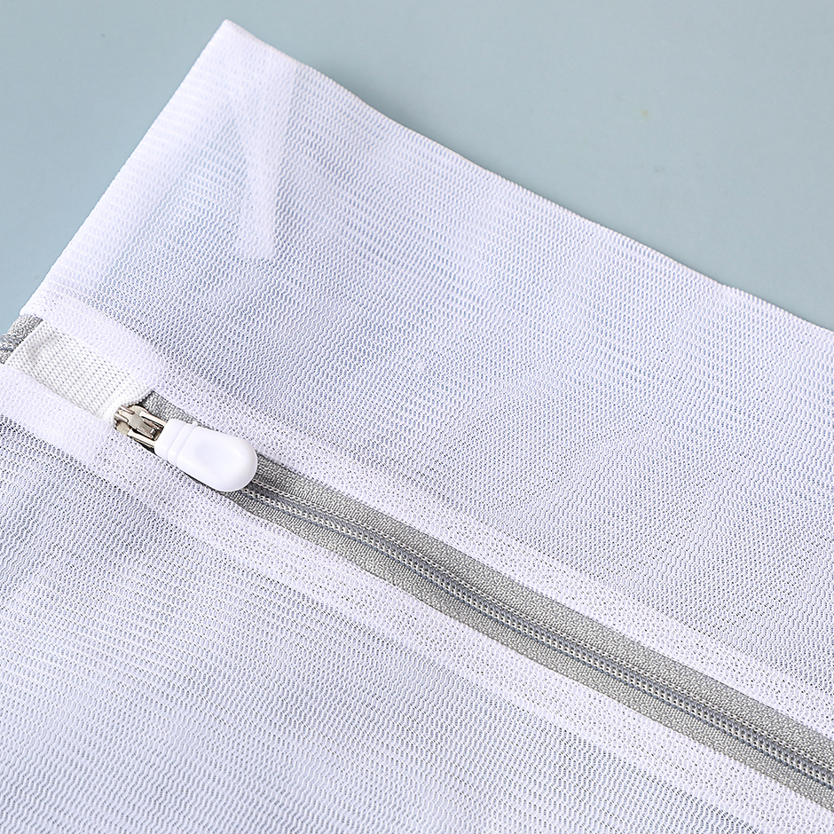 60g gray and white laundry bag 40 x 50